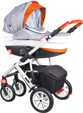 Универсальная коляска Coletto Verona Classic (2 в 1, V-05, белые колеса)