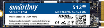 SSD SmartBuy Stream E14 512GB SBSSD512-STE14-M2P3