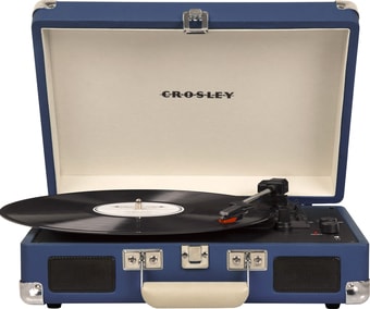 Виниловый проигрыватель Crosley Cruiser Deluxe (синий)