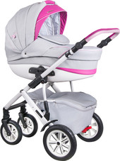 Универсальная коляска Coletto Verona Classic (2 в 1, V-06, белые колеса)