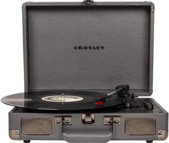 Виниловый проигрыватель Crosley Cruiser Deluxe (серый)