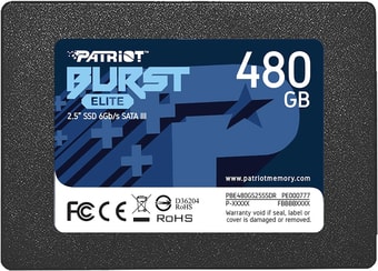 SSD Patriot Burst Elite 480GB PBE480GS25SSDR
