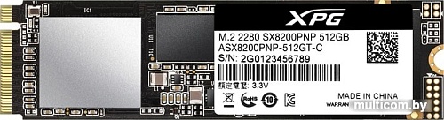 SSD A-Data XPG SX8200 Pro 512GB ASX8200PNP-512GT-C