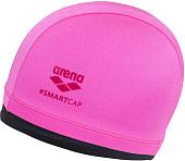 Шапочка для плавания ARENA Smartcap junior 004410 100 (розовый/черный)