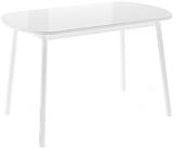 Кухонный стол Мебель Импэкс Leset Мидел Мини (металл белый-стекло белое)