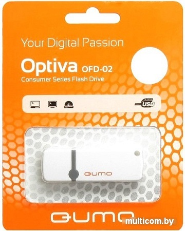 USB Flash QUMO Optiva 02 16GB White