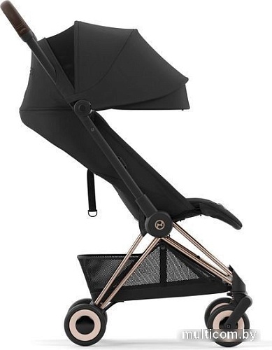 Коляска прогулочная «книга» Cybex Coya (sepia black/rosegold frame)