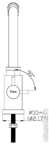 Смеситель Seaman Eco Koblenz SSN-2139A