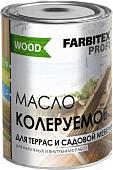 Масло Farbitex Profi Wood 0.9 л (махагон)
