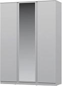 Шкаф распашной НК-Мебель Stern 3-х дверный с зеркалом 72676504 (белый)