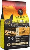 Сухой корм для собак Ambrosia Adult Mini Breeds Fresh Salmon & Rabbit (для мелких пород с лососем и кроликом) 5 кг