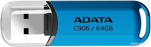 ADATA C906 64GB (синий)