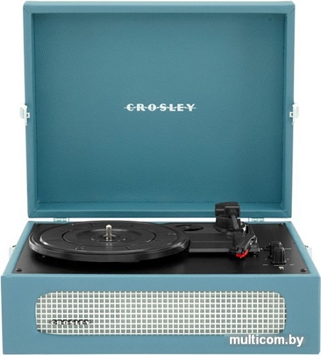 Виниловый проигрыватель Crosley Voyager Plus Washed Blue