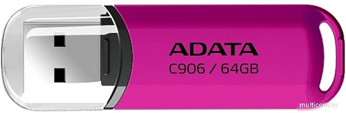 ADATA C906 64GB (розовый)