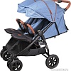 Коляска прогулочная «книга» Coletto Enzo Twin (джинс)