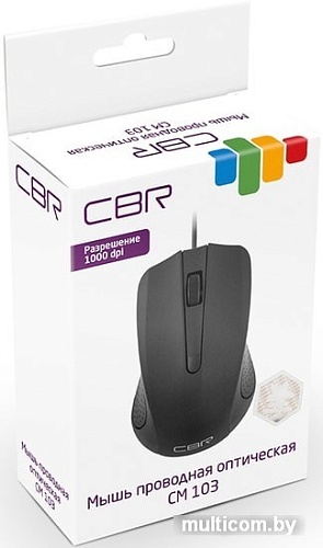 Мышь CBR CM 103 (черный)