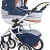 Универсальная коляска Coletto Verona Classic (2 в 1, V-07, белые колеса)