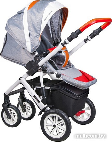 Универсальная коляска Coletto Verona Classic (2 в 1, V-05, белые колеса)