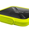 Внешний жесткий диск A-Data SD700 512GB (черный/желтый) [ASD700-512GU3-CYL]