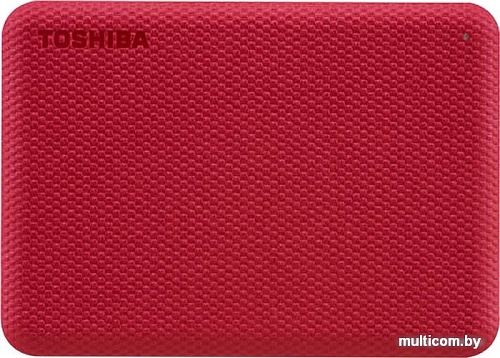 Внешний накопитель Toshiba Canvio Advance 2TB HDTCA20ER3AA (красный)