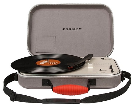 Виниловый проигрыватель Crosley Messenger CR8016A-GY