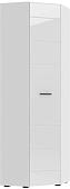 Шкаф распашной НК-Мебель Gloss 64х64 1-о дверный (белый/белый глянец)