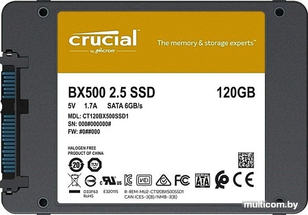 SSD Crucial BX500 240GB CT240BX500SSD1