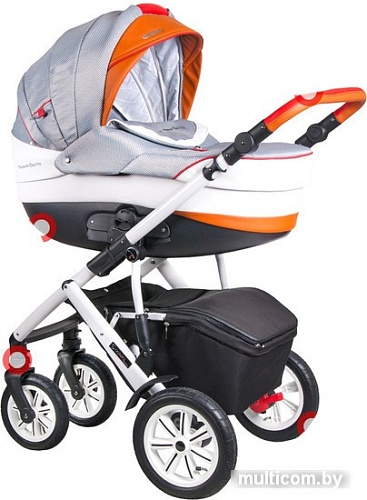 Универсальная коляска Coletto Verona Classic (2 в 1, V-05, белые колеса)