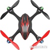 Квадрокоптер Hubsan X4 Cam HD H107C (черный/красный)