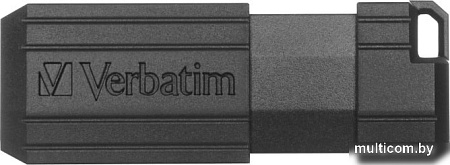 USB Flash Verbatim PinStripe 128GB (черный)
