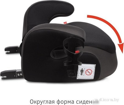 Детское сиденье Siger Fix Lux KRES3999 (мокрый асфальт)