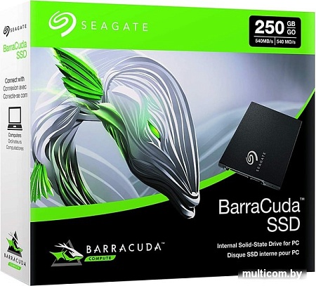SSD Seagate BarraCuda 250GB ZA250CM10002