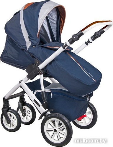 Универсальная коляска Coletto Verona Classic (2 в 1, V-07, белые колеса)