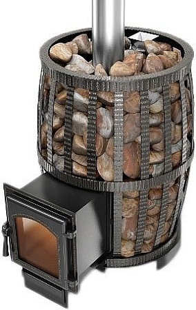 Банная печь Везувий Легенда Русский Пар Ковка 18 (270)