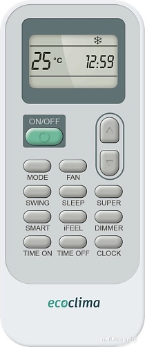 Кондиционер Ecoclima Prestige line On-Off R32 ECW-HE07/BB-4R2