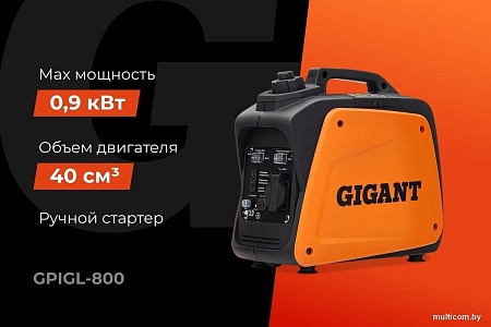 Бензиновый генератор Gigant GPIGL-800