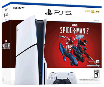 Игровая приставка Sony PlayStation 5 Slim + Marvel’s Spider-Man 2 (цифровой ключ)