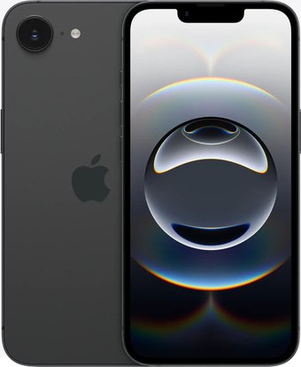Телефон Apple iPhone 16e 128GB (черный)