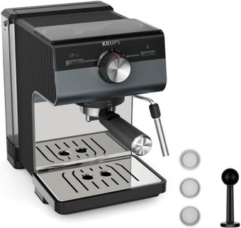 Рожковая кофеварка Krups Authentic+ XP384G10