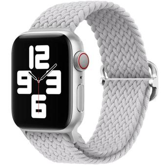 Ремешок Rumi Wick из плетеного нейлона для Apple Watch 38/40/41mm (светло-серый)