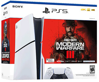 Игровая приставка Sony PlayStation 5 Slim + Call of Duty Modern Warfare III (цифровой ключ)