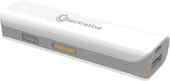 Портативное зарядное устройство Electraline 500331 2600mAh (белый)