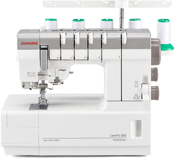 Распошивальная машина Janome CoverPro 3000 Professional