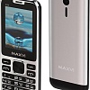 Мобильный телефон Maxvi X11 (серебристый)