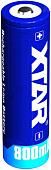 Аккумулятор XTAR 14500HE-PCB с защитой (3.7 V, 800 mAh, 1.5A)