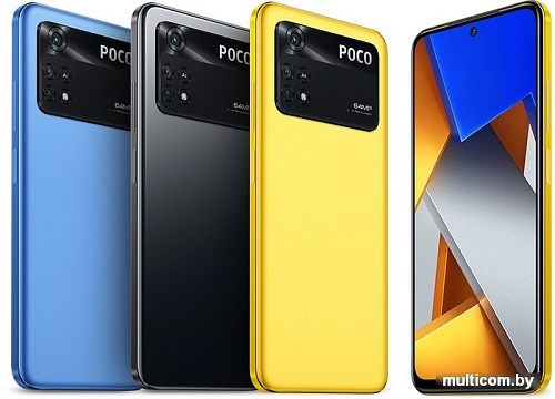Смартфон POCO M4 Pro 4G 6GB/128GB международная версия (синий)