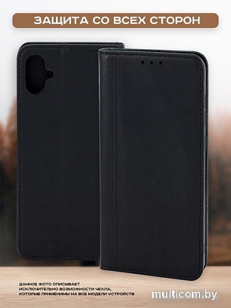 Чехол для телефона Case Book для Galaxy A05S (темно-красный)