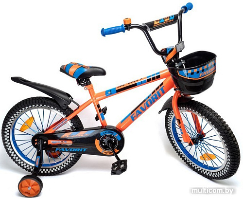Детский велосипед Favorit Sport 16 SPT-16OR (оранжевый)