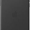 Чехол Apple Leather Case для iPhone 11 Pro Max (черный)