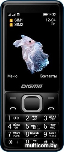Мобильный телефон Digma Linx B280 (черный)